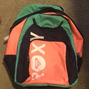 Roxy backpack with multiple pockets